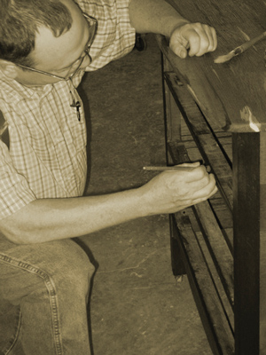 Furniture Refinishing (antique dresser)