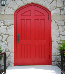 Outside of Custom Exterior Door