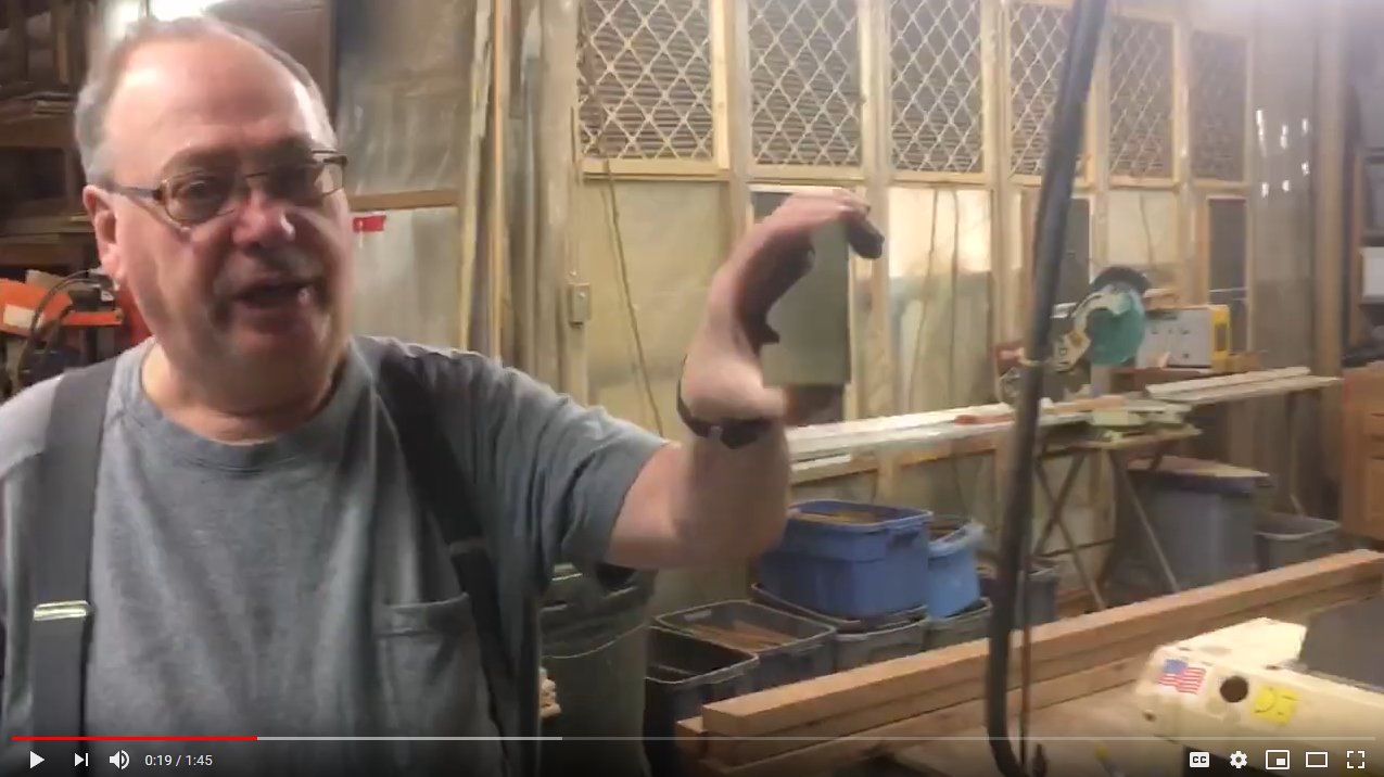 Cutting Custom Architectural Moldings