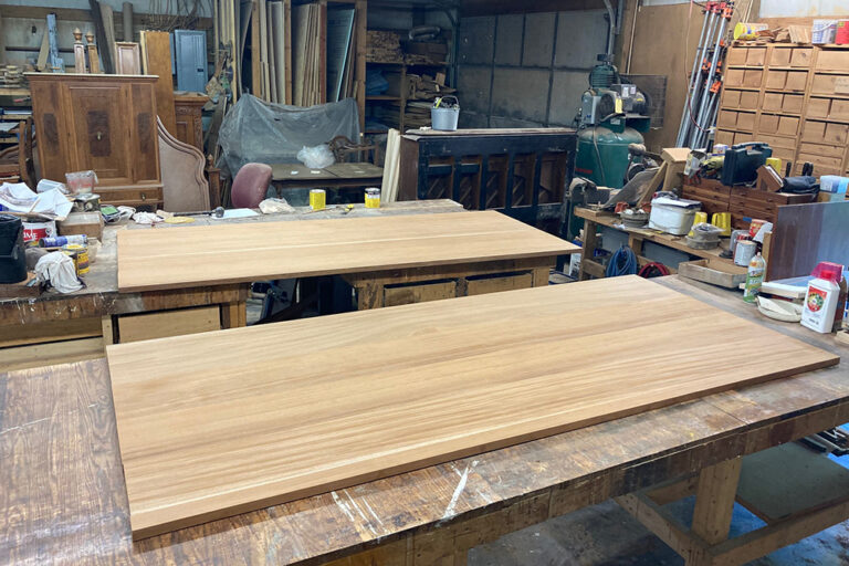 BIG Custom Wood Panel (Mahogany) - Old Virginia Woodworking