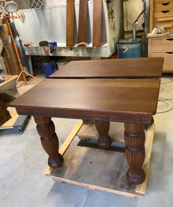 Red oak dining set 2025